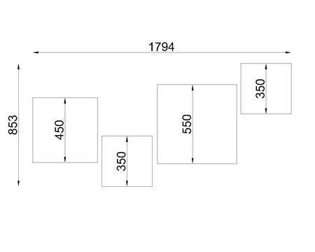 Sollux plafon Horus 55 4xE27 biały SL.0922