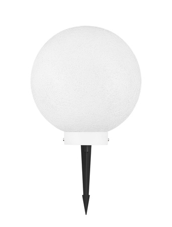 Luces Exclusivas lampa stojąca zewnętrzna LED Celendin wbijana w ziemię Ø 25 cm E14 1x5W IP65 wys. 25 cm biała LE73755