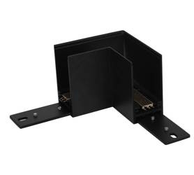 Light Prestige łącznik typu L do szyny Magnetic czarny LP-552-MAG-BK