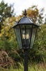 Lutec latarnia solarna London E12 (załączono LED 6W 300lm 2700K) czarna 227cm IP44 6951301189