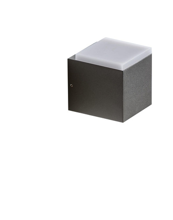 Azzardo kinkiet zewnętrzny LED Arbax 1 6W 3000K szary IP54 AZ4341