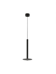 Luces Exclusivas lampa wisząca LED Bala Ø 16,5 cm 6W 365lm 3000K IP20 czarna LE43235