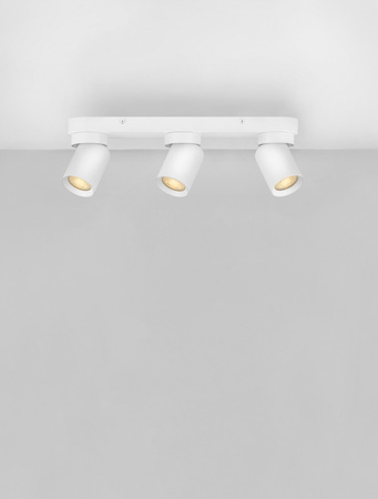 Luces Exclusivas lampa sufitowa LED Galvez GU10 3x10W IP20 biała LE44400