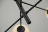 Azzardo żyrandol / lampa wisząca Oviedo 8 8xG9 czarna AZ4422
