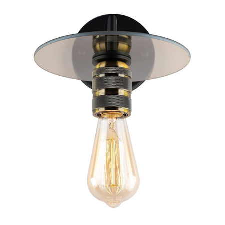 Altavola kinkiet Digital E27 czarny/złoty LA017/W_gold