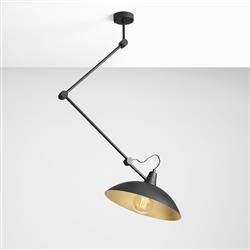 Aldex plafon Melos E27 czarny 808PL_G1_Z