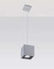 Sollux lampa wisząca Quad 1 GU10 szara SL.0061