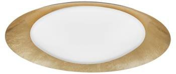 Luces Exclusivas plafon LED Avila 28W 1400lm 3000K biało/złoty LE41580