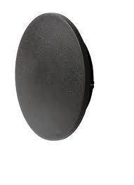 Azzardo kinkiet łazienkowy LED Ancona M 6W 445lm 3000K czarny Ø18cm IP54 AZ2194