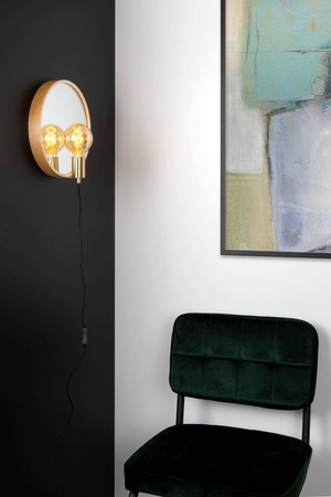 Lucide lustro Reflex E27 złoty 36213/31/72