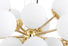 Argon żyrandol / lampa wisząca Satelite Plus 15xE27 mosiężna 5048