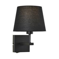 Italux kinkiet Norte E27 czarny mat WL-1122-1-A-BM-RO-BL