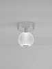 Luces Exclusivas lampa sufitowa LED Ponce Ø 11 cm 6W 246lm 3200K IP20 chrom LE43474