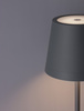 Luces Exclusivas lampa stołowa zewnętrzna LED Adobes akumulatorowa 2W 192lm 2700K IP54 wys. 39,5 cm szara LE73545