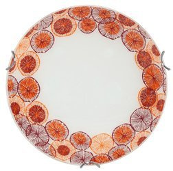 Candellux plafon Frutta E27 biało/czerwony 13-04529