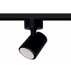 Light Prestige lampa szynowa (reflektorek) Snow GU10 czarna LP-731/1R BK