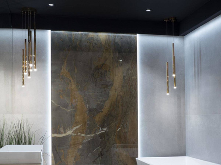 Maxlight lampa wisząca LED Organic I 1W 60lm 3000K złota P0204