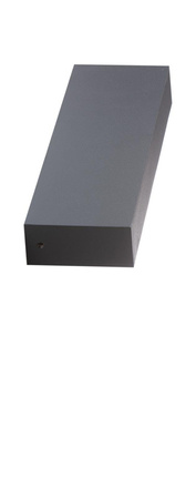 Azzardo kinkiet zewnętrzny LED Casola 12W 3000K szary IP54 AZ4356