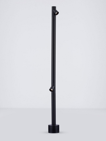 Luces Exclusivas lampa stojąca zewnętrzna LED Borja Ø 8 cm 8W 356lm 3000K IP65 wys. 90 cm czarna LE73750