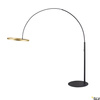 SLV lampa podłogowa LED One Bow 22W 1200lm 2700/3000K czarno/złota 232cm 1006350
