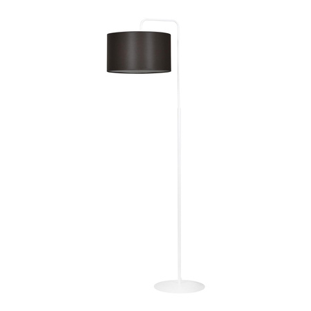 Emibig lampa podłogowa Trapo LP1 E27 biało/wenge 150cm 574/1