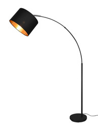 RL lampa podłogowa Bolivia E27 czarna 171cm R40081080