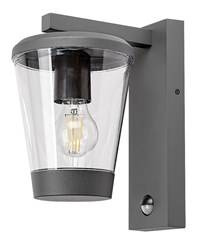 Rabalux kinkiet zewnętrzny Savano z czujnikiem ruchu E27 antracytowy IP44 7267