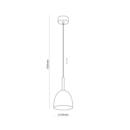 TK Lighting lampa wisząca Nord E27 biało/drewniana 4868