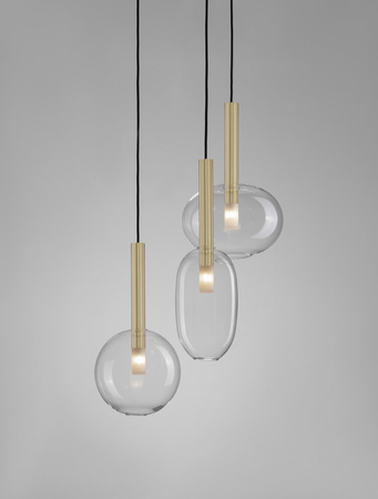 Luces Exclusivas lampa wisząca LED Bajos Ø 50 cm G9 3x5W IP20 złota LE43394