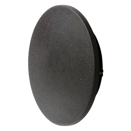 Azzardo kinkiet łazienkowy LED Ancona L 24W 1680lm 3000K czarny Ø24cm IP54 AZ2852