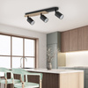 TK Lighting plafon (reflektorki) Cover 3xGU10 czarno/drewniany 4675