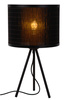 Lucide lampa stołowa Tagalog Ø 26 cm 1xE27 czarna 21529/26/30