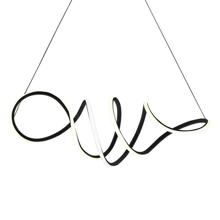 Milagro lampa wisząca LED Loca 56W 3360lm 4000K czarna ML5756