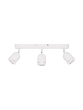 Luces Exclusivas lampa sufitowa łazienkowa LED Acalan GU10 3x10W IP44 biała LE43452