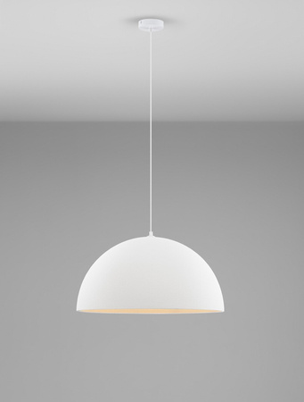 Luces Exclusivas lampa wisząca LED Navirta Ø 60 cm E27 1x12W IP20 biała LE45339