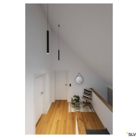 SLV lampa wisząca LED Helia 60 7,5W 500lm 3000K czarna 158400