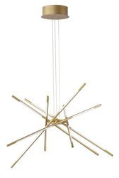 Luces Exclusivas żyrandol  / lampa wisząca LED Bell 12x(4,6W 350lm 3000K) 56W 4200lm złota LE41337