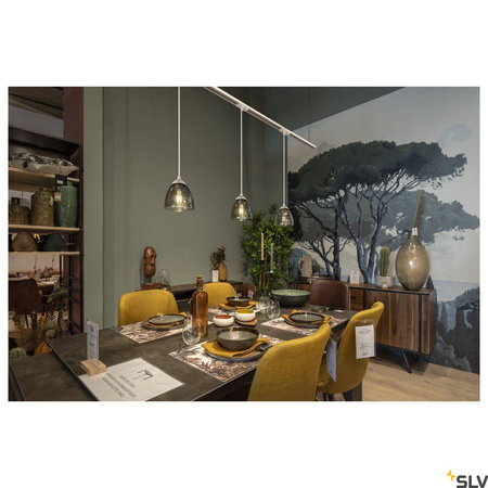 SLV lampa wisząca Para Cone GU10 biała Ø13,5cm 1006160