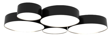 Sollux plafon Arena 25 E27 czarny SL.0127