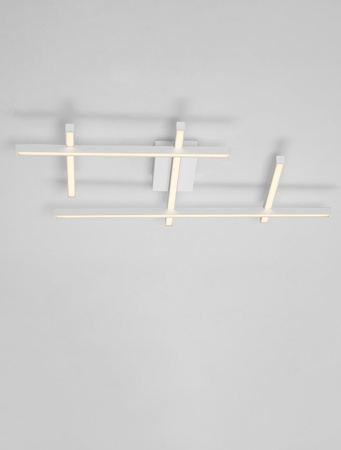 Luces Exclusivas lampa sufitowa LED Tumbes ściemnialna 63W 4020lm 3000K IP20 biała LE44476