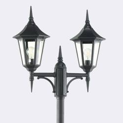 Norlys latarnia Modena E27 czarna 272cm IP54 302BL