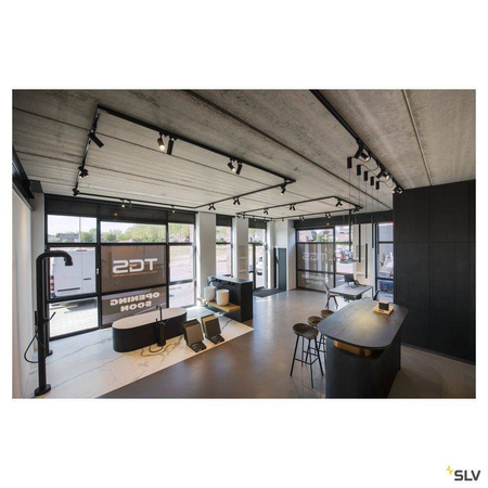 SLV lampa szynowa (reflektorek) LED Helia 50 3F 11W 750lm 3000K 35° czarna 152960