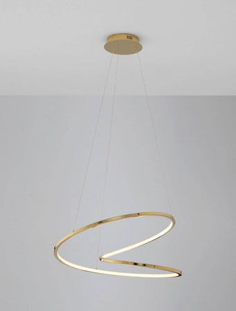 Luces Exclusivas lampa wisząca LED Celaya 40W 2400lm 3000K złota LE42761