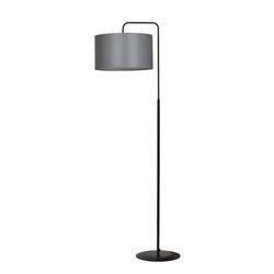 Emibig lampa podłogowa Trapo LP1 E27 czarno/szara 150cm 570/3