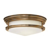 Quintiesse plafon łazienkowy Hadrian 2xE27 brązowy IP44 QN-HADRIAN-FS-BR-OPAL