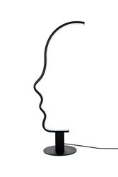 King Home Lampa stołowa FACE TABLE czarna JT0018