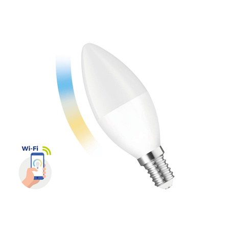 Spectrum SMART żarówka LED E14 5W 410lm 3000/6500K (WiFi, Bluetooth) ściemnialna WOJ+14413