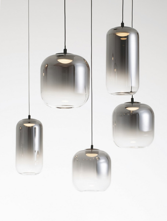 Luces Exclusivas lampa wisząca LED Anuco Ø 82 cm 36W 3766lm 3000K IP20 czarna LE44615