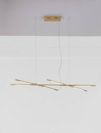 Luces Exclusivas lampa wisząca LED Bell 30W 2231lm 3000K złota LE42729