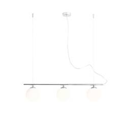 Aldex lampa wisząca Beryl Glass 3xE14 chrom 1006E_4